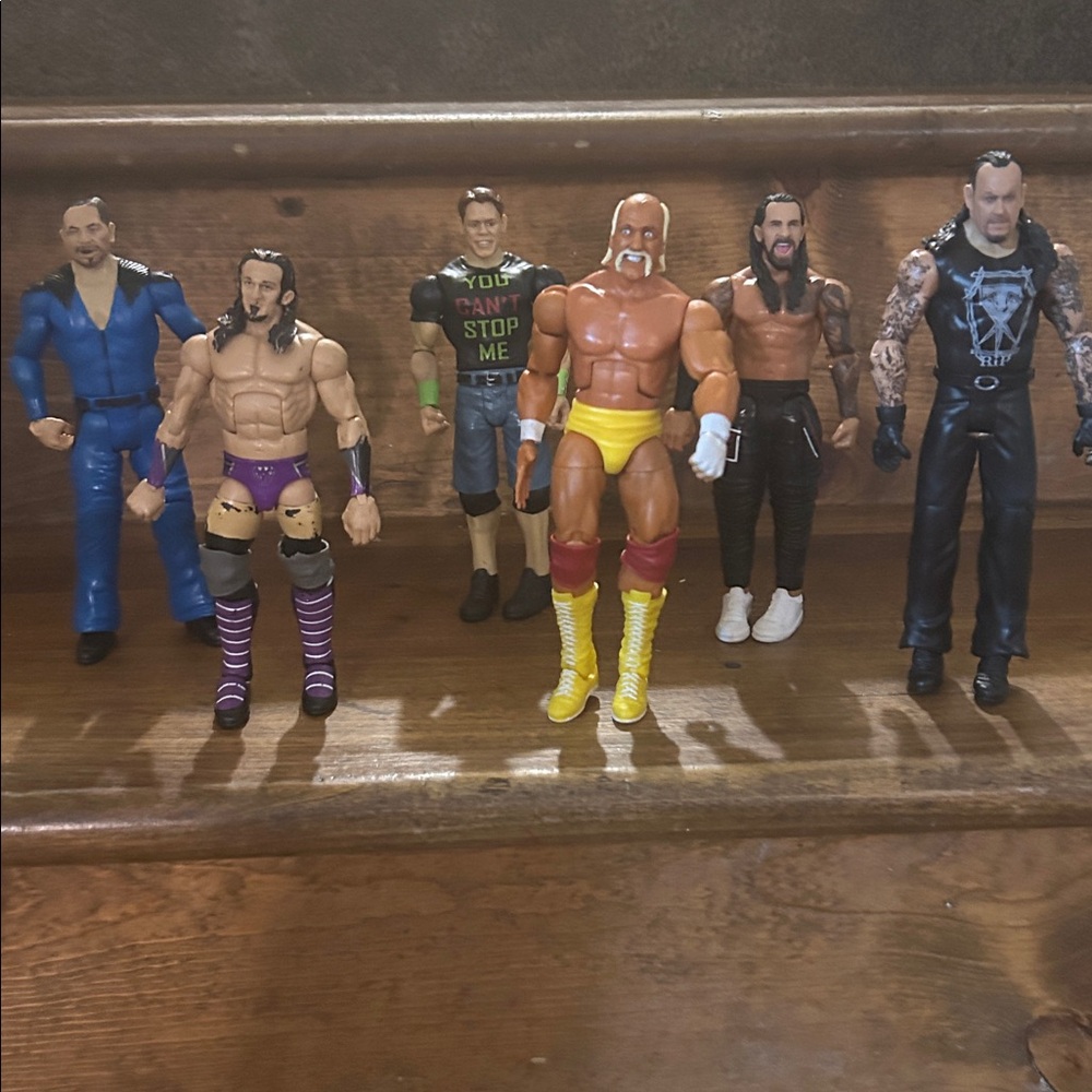 Wrestling Action Figures Set